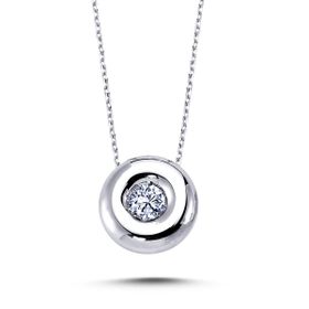 Lova 2060003 0,30 Karat Pırlanta Tektaş Kolye