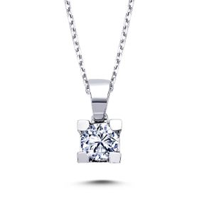 Lova 2070004 0,31 Karat Pırlanta Tektaş Kolye