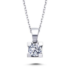 Lova 2070004 0,31 Karat Pırlanta Tektaş Kolye