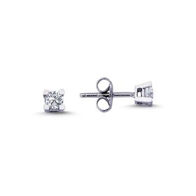 Lova 3010001 0,25 Karat Pırlanta Tektaş Küpe