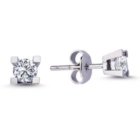 Lova 3010003 0,52 Karat Pırlanta Tektaş Küpe