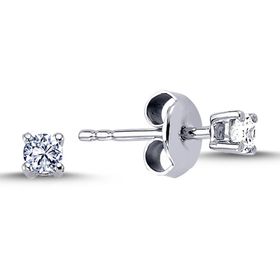 Lova 3030008 0,18 Karat Pırlanta Tektaş Küpe