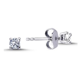 Lova 3030009 0,22 Karat Pırlanta Tektaş Küpe
