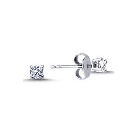 Lova 3030009 0,22 Karat Pırlanta Tektaş Küpe