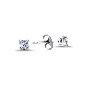 Lova 3030010 0,34 Karat Pırlanta Tektaş Küpe