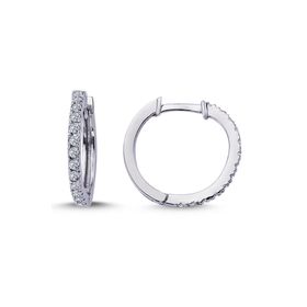 Lova 3030015 Pırlantalı Halka Küpe