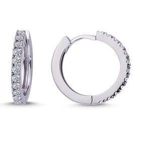 Lova 3030017 Pırlantalı Halka Küpe