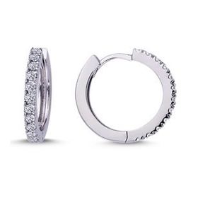 Lova 3030017 Pırlantalı Halka Küpe