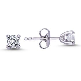 Lova 3040009 0,42 Karat Pırlanta Tektaş Küpe