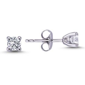 Lova 3040009 0,42 Karat Pırlanta Tektaş Küpe