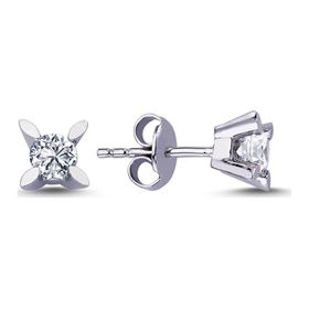 Lova 3040012 0,40 Karat Pırlanta Tektaş Küpe
