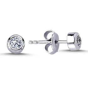 Lova 3040018 0,20 Karat Pırlanta Tektaş Küpe