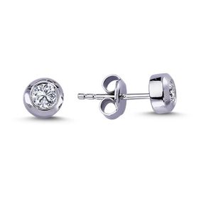 Lova 3040019 0,32 Karat Pırlanta Tektaş Küpe