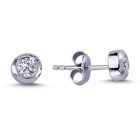 Lova 3040019 0,32 Karat Pırlanta Tektaş Küpe