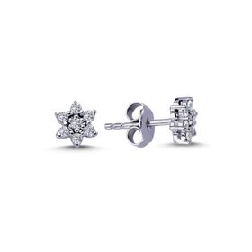 Lova 3070012 Pırlantalı Çiçek Küpe