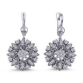Lova 3070013 Pırlanta Taşlı Küpe