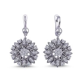 Lova 3070013 Pırlanta Taşlı Küpe