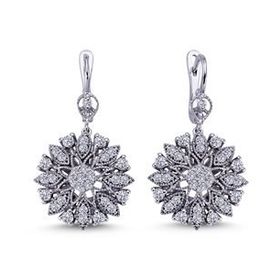 Lova 3070013 Pırlanta Taşlı Küpe