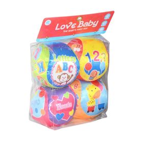 Love Baby 4'lü Yumuşak Eğitici Top