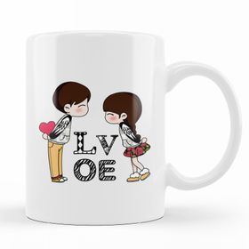 Love Baskılı Kupa