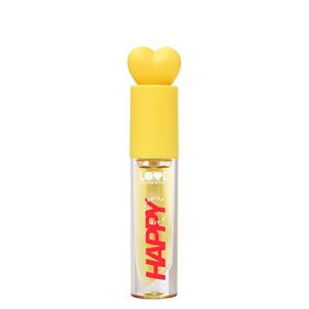 Love Generation Be Happy 02 Yellow Nourishing Lip Oil With Glossy Finish Dudak Yağı