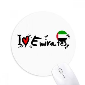 Love Kalp Yuvarlak Mouse Pad