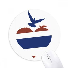 Love Kalp Yuvarlak Mouse Pad