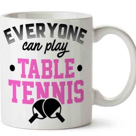 Love Tenis Spor Baskılı Seramik Kupa Bardak