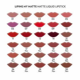 Lovely Lippy Lips Mat No: 3 Ruj