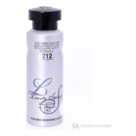 Lovely Spring 212 Women 200 ml Deodorant