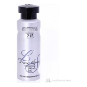 Lovely Spring 212 Women 200 ml Deodorant