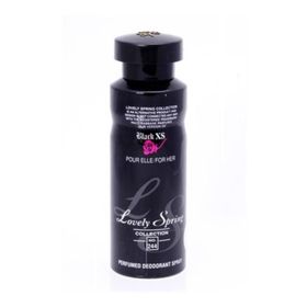 Lovely Spring Black XS 200 ml Sprey Deodorant