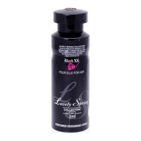 Lovely Spring Black XS 200 ml Sprey Deodorant