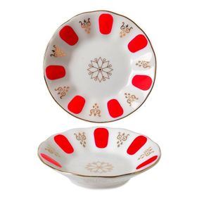 LoveQ THMKB2439019 Porselen 12'li Çay Tabağı