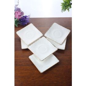 LoveQ THMKB2439019 Porselen 12'li Çay Tabağı