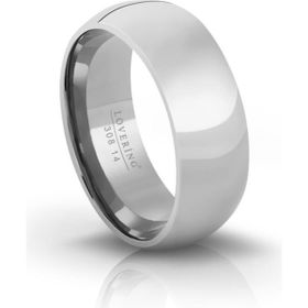 Lovering LVR308E Silver Çelik Erkek Yüzük