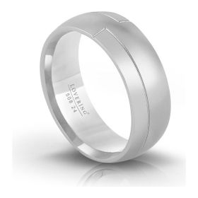 Lovering LVR508E Silver Çelik Erkek Yüzük