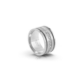 Lovering LVR508E Silver Çelik Erkek Yüzük