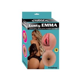 Loveshop Lusty Emma Realistik Vajinalı Şişme Bebek Kadın Manken