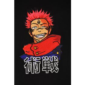 Loviras Jujutsu Kaisen Ryomen Sukuna Siyah Unisex T-shirt