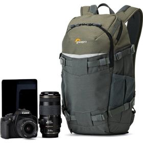 Lowepro Flipside Trek BP 450 AW Gri/Koyu Yeşil Çanta