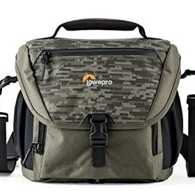 Lowepro Nova 170 Aw II Mica-Pixelcamo Fotoğraf Makinesi Omuz Çantası