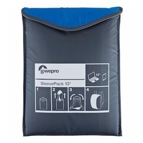 Lowepro Sleevepack Horizonblue-Grey 13 Dizüstü Bilgisayar Çantasına Dönüşebilen Kılıf Taşıma Çantası