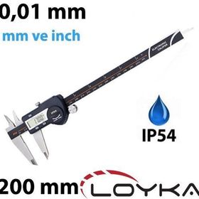 Loyka 5110-200 0-200 mm IP54 Korumalı Dijital Kumpas