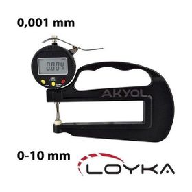 Loyka 5331-10 0.001-120 mm Geniş Ağizli Kalınlık Komparatörü