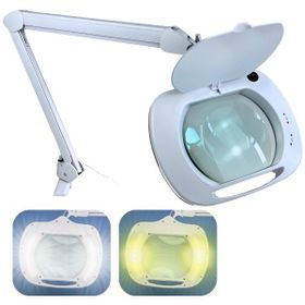 Loyka 6030 Sarı ve Beyaz Led Işık Seçenekli Geniş Mercekli Büyüteç
