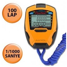 Loyka D-308 100 Lap Hafızalı 1/1000 Saniye Profesyonel Tip Kronometre