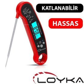 Loyka Inno 502 Katlanabilir Kalibre Edilebilir Problu Mutfak Termometresi
