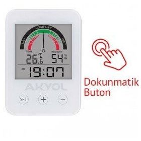 Loyka Pointer Scale Sıcaklık ve Nem Göstergesi