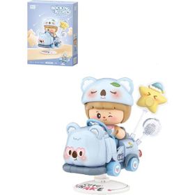 Loz FFLZ-4306 Creative Serisi Sallanan Kahverengi Kedi Modeli 190 Parça Oyuncak Yapım Seti